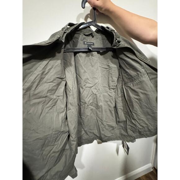 INC International Concepts Military Jacket XXL – Olive Green, Eagle Patch, NWT - Picture 4 of 6